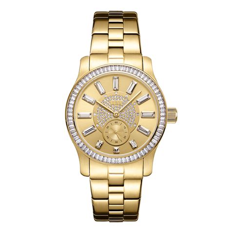 jbw women's celine 0.09 ctw diamond gold plated stainless steel|JBW Women's J6349C ''Celine'' 0.09 ctw Gold Diamond Watch.